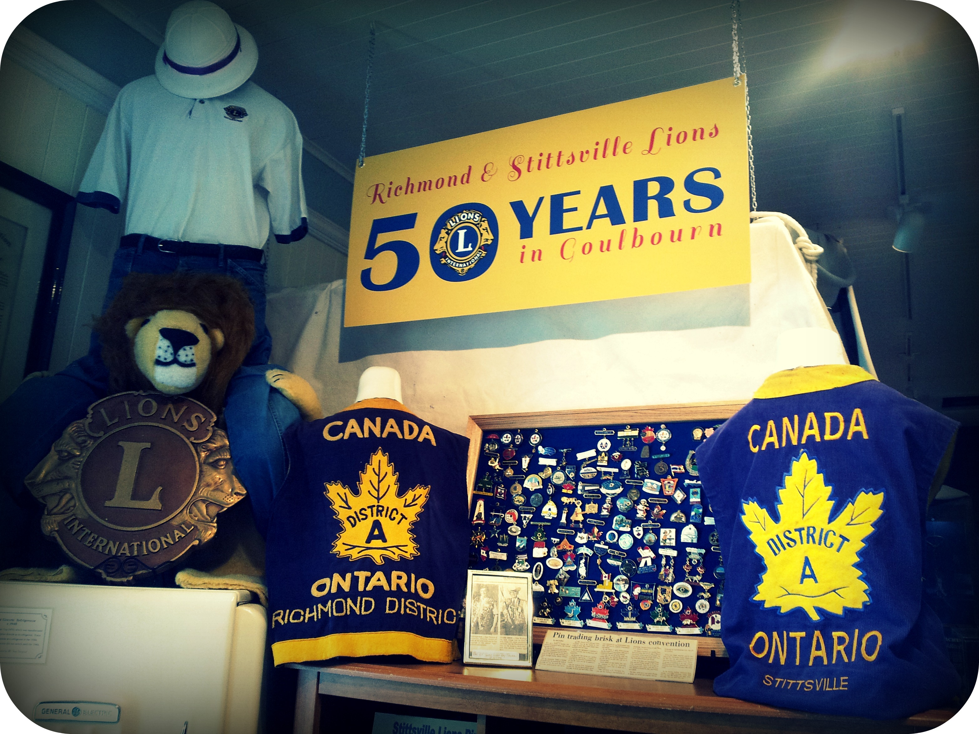 Lions 50 Years memorabilia