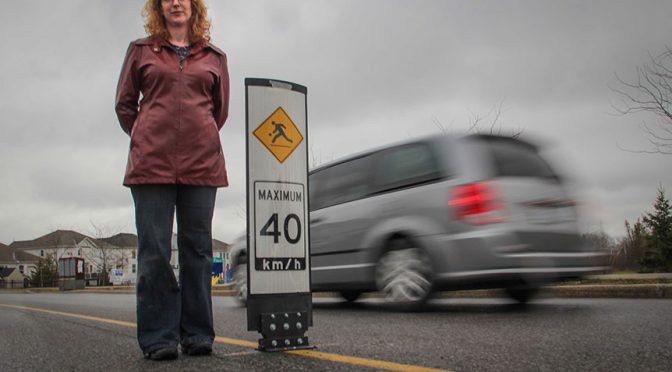ABOVE: Amber Bowditch of Richmond, who had both legs broken when she was hit by a car in Westboro, estimated to be travelling at 10km/h. Photo by Barry Gray.