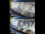 Before and after restoration Before and after restoration