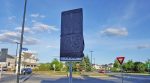 The City will be adding even more signage to roundabouts as part of their new PXO or "Pedestrian Crossover" program. The signs are up at Huntmar-Rosehill, waiting to be unveiled later this month.