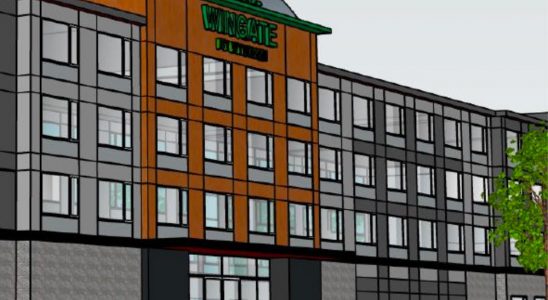 Proposed Wingate hotel in Kanata North