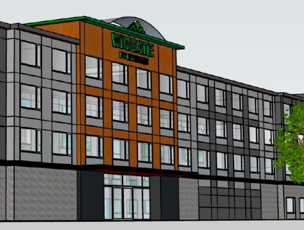 Proposed Wingate hotel in Kanata North